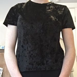 Hollister Crushed Velvet tee
